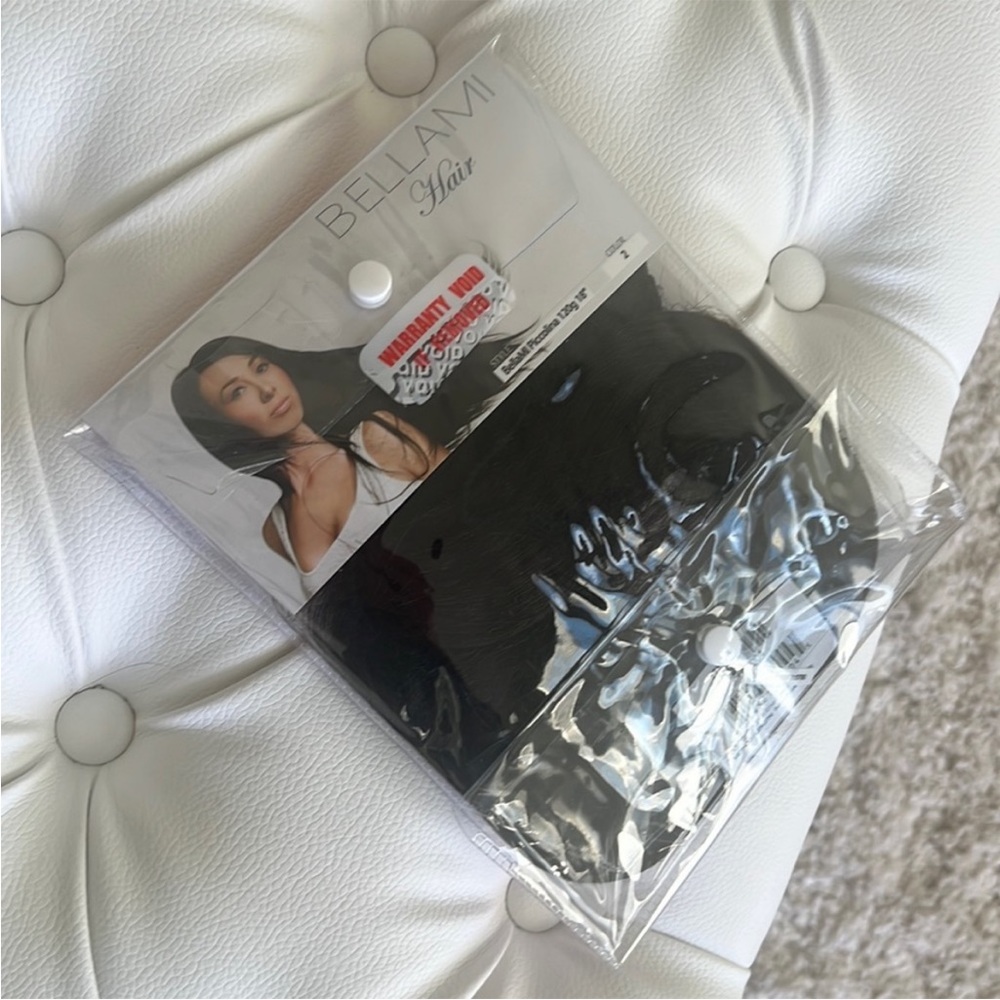 NWT Bellami Piccolina 120G 18” Dark Brown (2) hair extensions - Picture 7 of 8